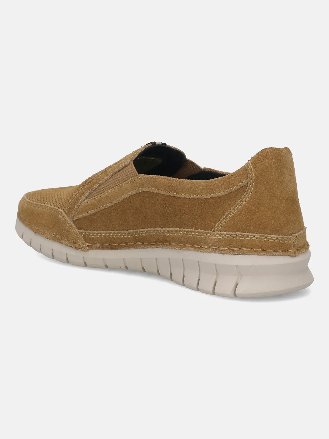 bugatti Cognac Premium Leather Slip-On