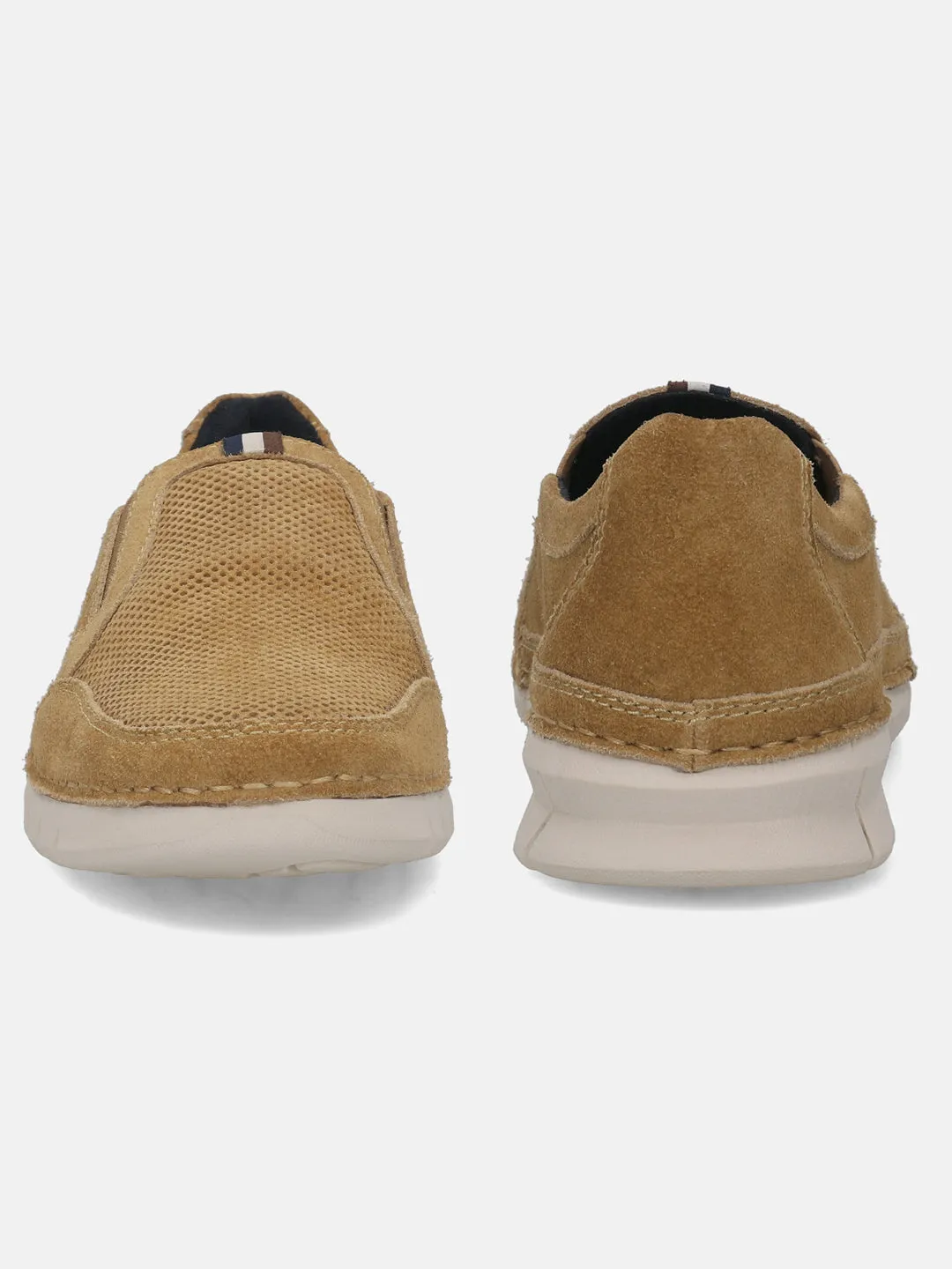 bugatti Cognac Premium Leather Slip-On