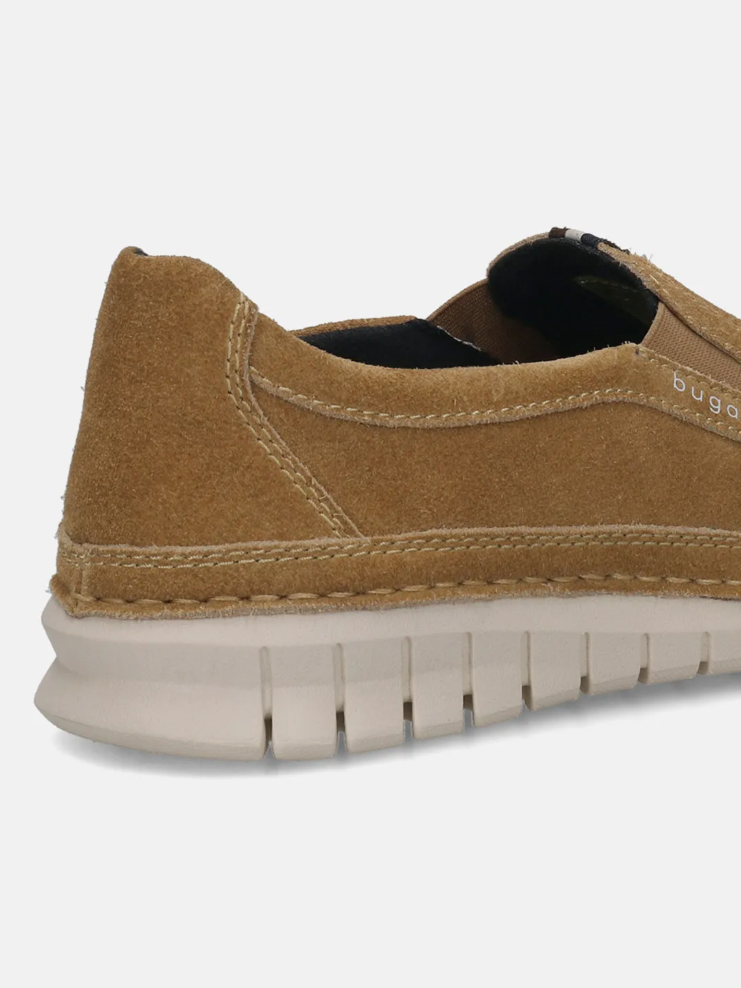 bugatti Cognac Premium Leather Slip-On