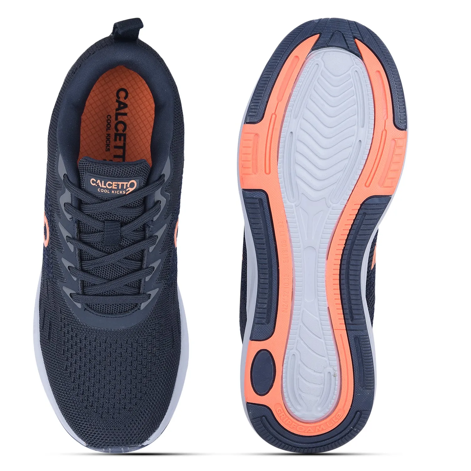 Calcetto Lightweight Casual Men'S Running Sports Shoes CLT-2055 Navy