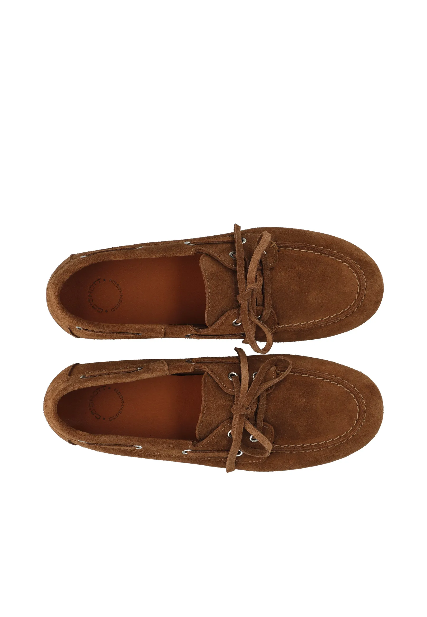 CASCILLE BOAT SHOE - Tan