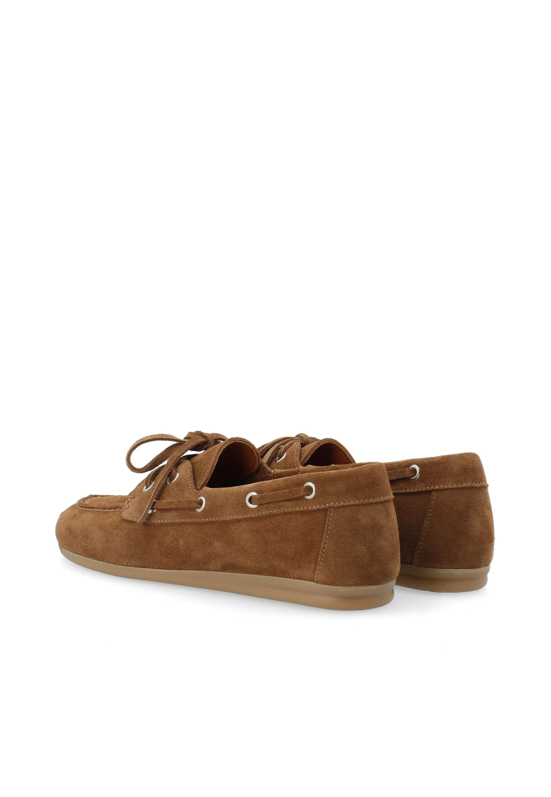 CASCILLE BOAT SHOE - Tan