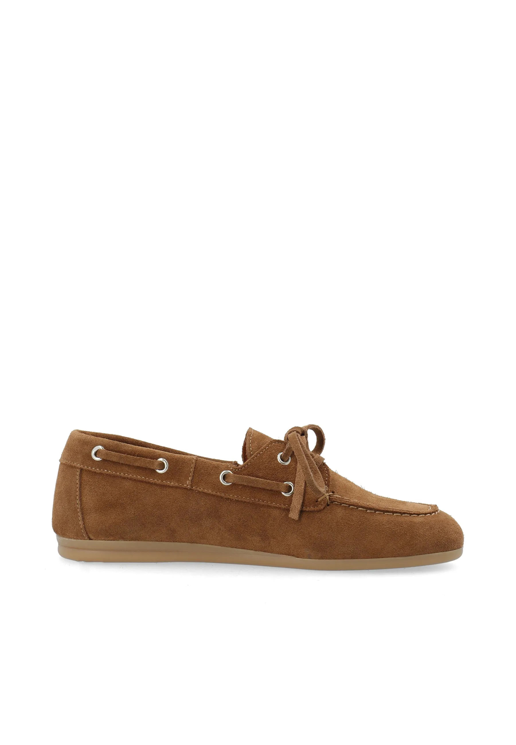 CASCILLE BOAT SHOE - Tan