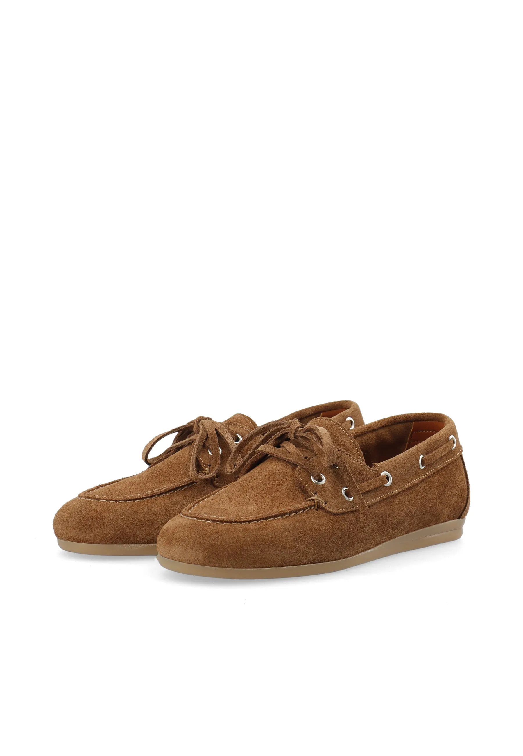 CASCILLE BOAT SHOE - Tan