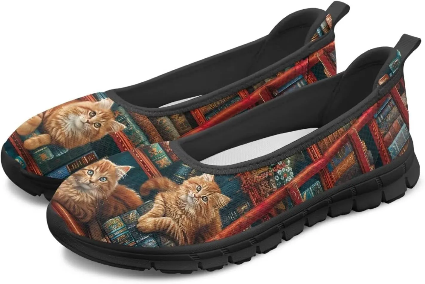 Casual Shoes for Women Trendy Slip On Sneakers Round Toe Flats for Women
