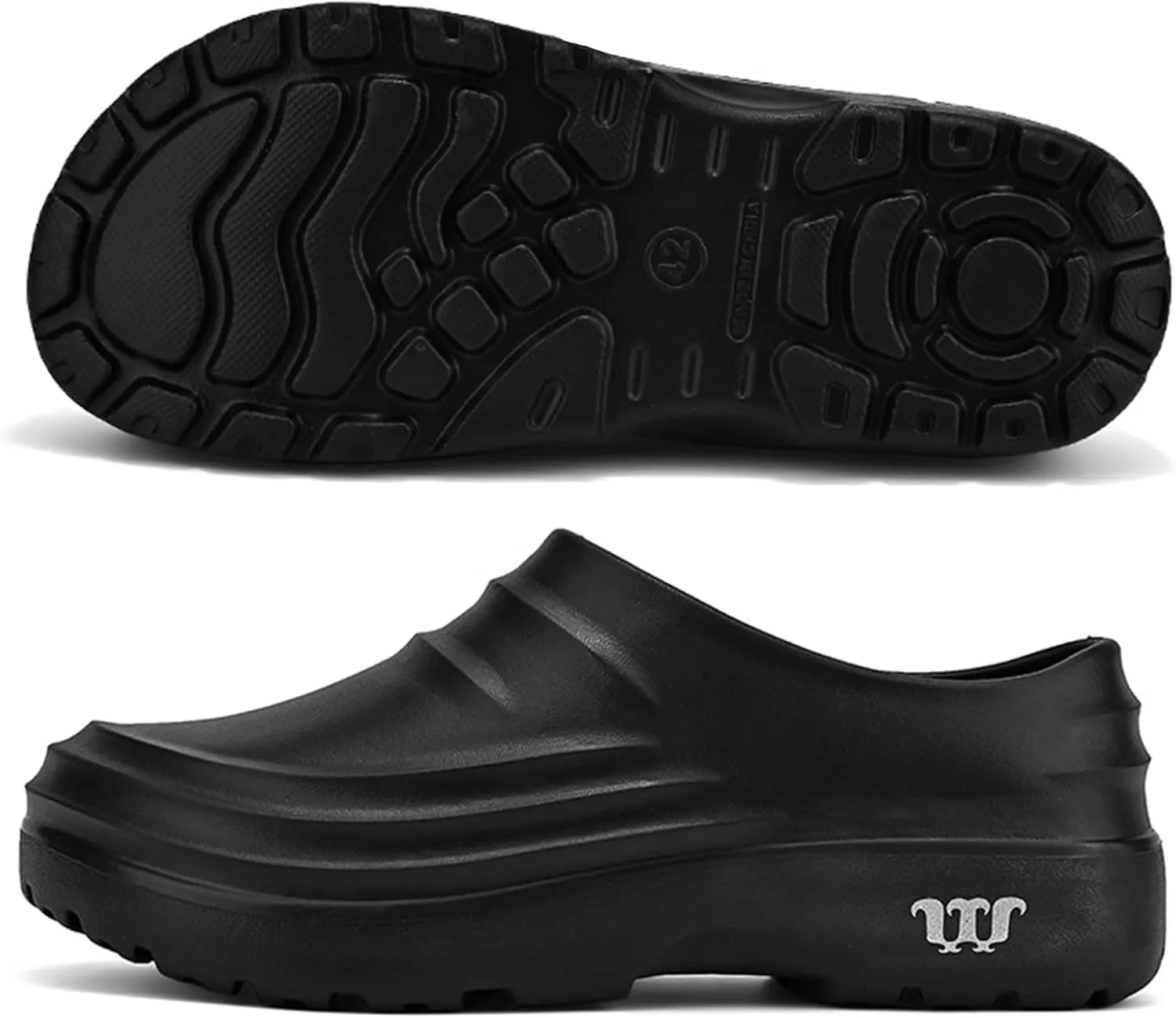 Chef Shoes for Women Men, Unisex Non Slip Work Shoes, Slip Resistant Lightweight Waterproof Outdoor Armadillo Clogs