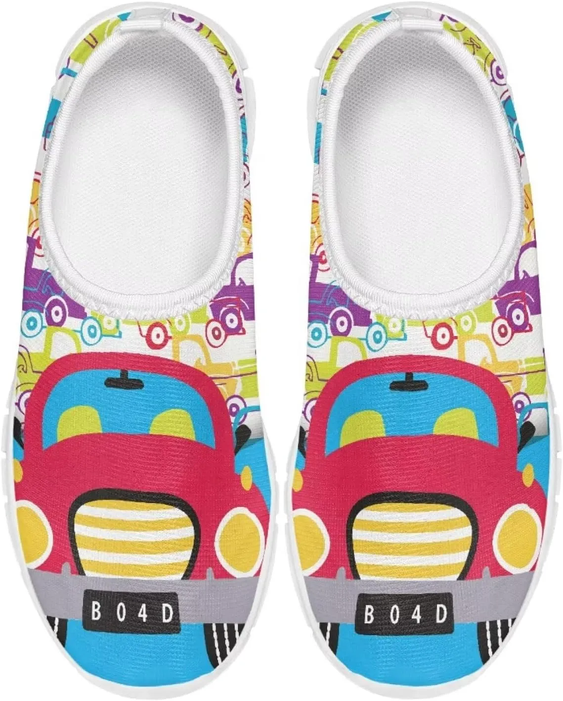 Children's Casual Shoes Slip on Walking Shoes for Little Boys Girls Breathable Running Shoes Lightweight Non-Slip Unisex Fashion Sneakers SizeUS 11-15