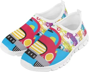 Children's Casual Shoes Slip on Walking Shoes for Little Boys Girls Breathable Running Shoes Lightweight Non-Slip Unisex Fashion Sneakers SizeUS 11-15