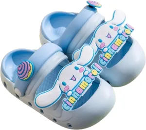 Cinnamoroll & Doughnut Clogs Slip on Water Shoes Casual Summer for Girls Kids Children