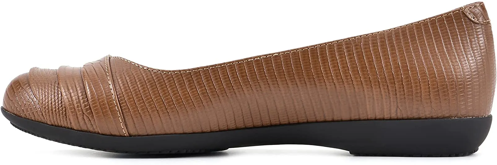Clara Tan/Es-print Ballet Flats Cliffs Slip-On Protected Mountain High-security By Rounded White Toe