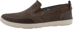 Clarks Men's Gosler Race Casual Slip On Taupe 12 Medium US