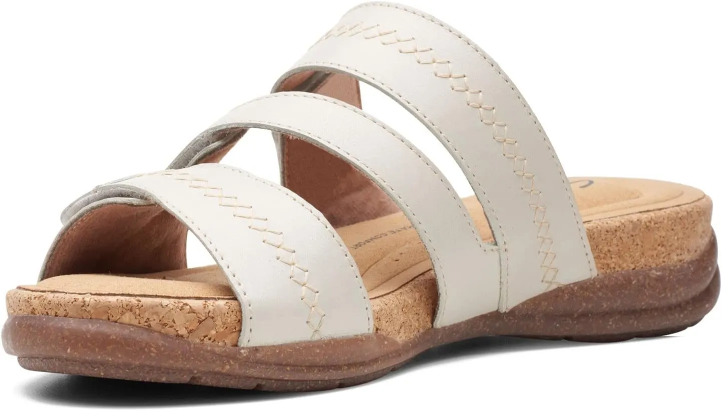Clarks Women's Roseville Bay Flat Sandal