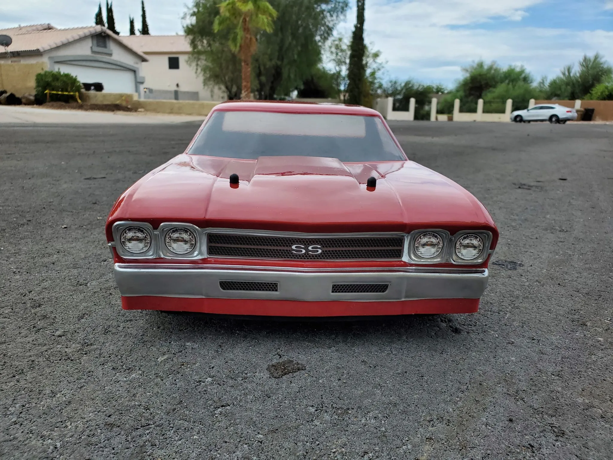 CLASSIC AMERICAN MUSCLE 1/7 SCALE CLEAR RC CAR BODY - 8513