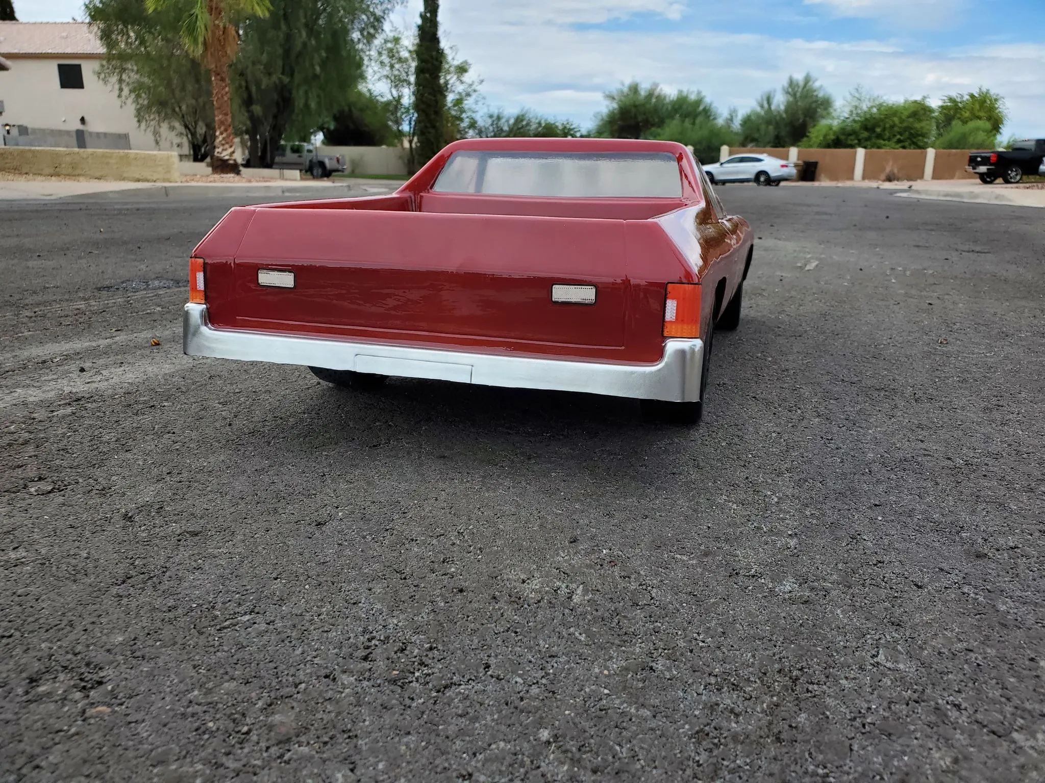 CLASSIC AMERICAN MUSCLE 1/7 SCALE CLEAR RC CAR BODY - 8513