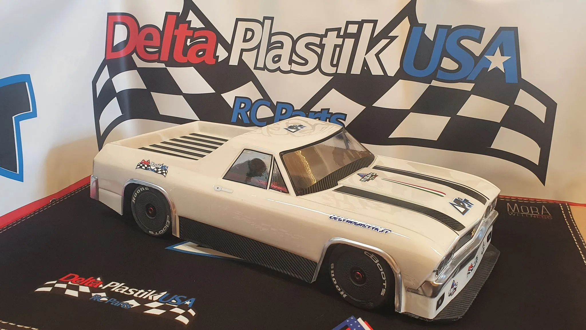 CLASSIC AMERICAN MUSCLE 1/7 SCALE CLEAR RC CAR BODY - 8513