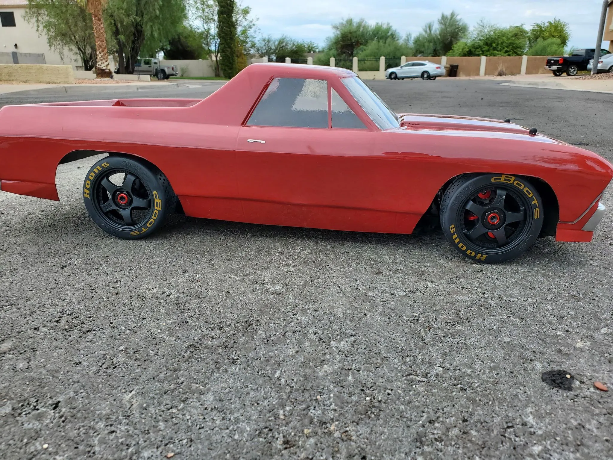 CLASSIC AMERICAN MUSCLE 1/7 SCALE CLEAR RC CAR BODY - 8513