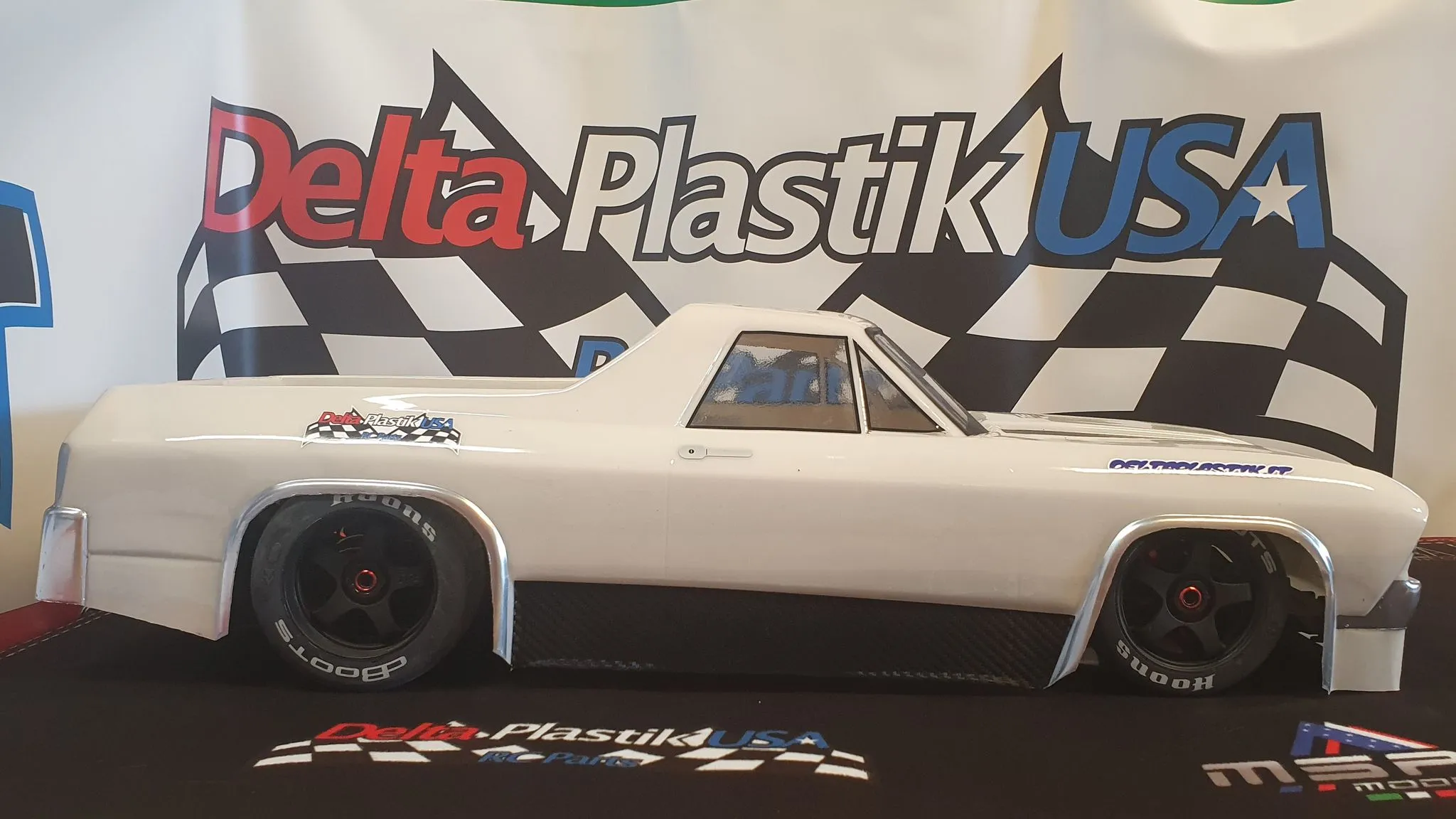 CLASSIC AMERICAN MUSCLE 1/7 SCALE CLEAR RC CAR BODY - 8513