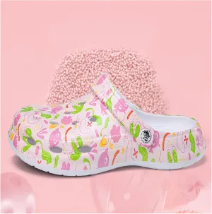 Classic Clogs for Men and Women, Arch Support Garden Shoes, Non Slip Hollow Colorful Clogs, Light Weight Comfort Slip-on Slippers for Indoor Outdoor