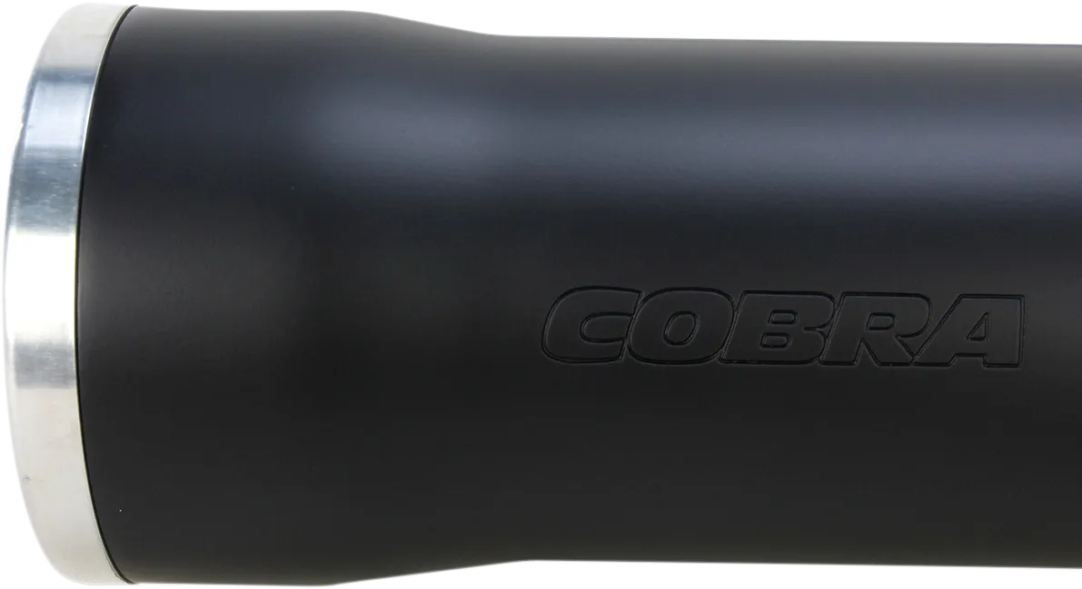 COBRA 3" RPT Mufflers - Black 6051B