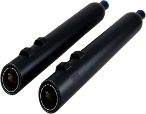 COBRA 909 Uppercut Mufflers for '95-'16 FL - Black 6268RB