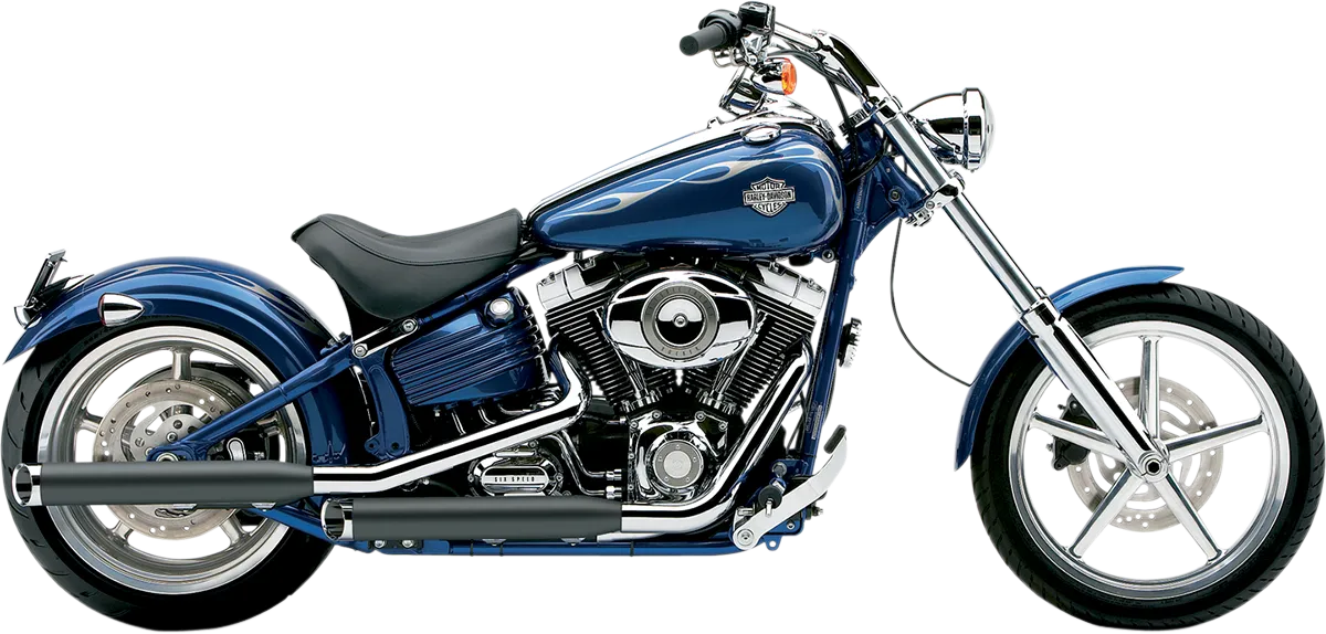 COBRA Black Slashcut Mufflers 6003B