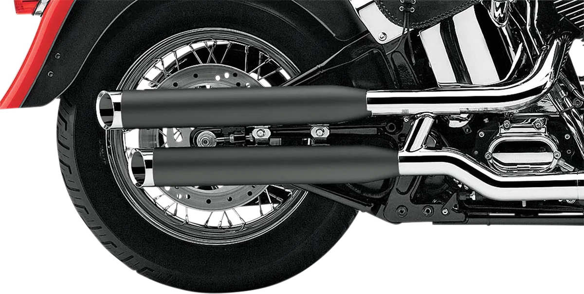 COBRA Black Slashcut Mufflers 6006B