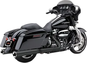 COBRA Power Flo Mufflers for '95-'16 FL - Black 6215RB