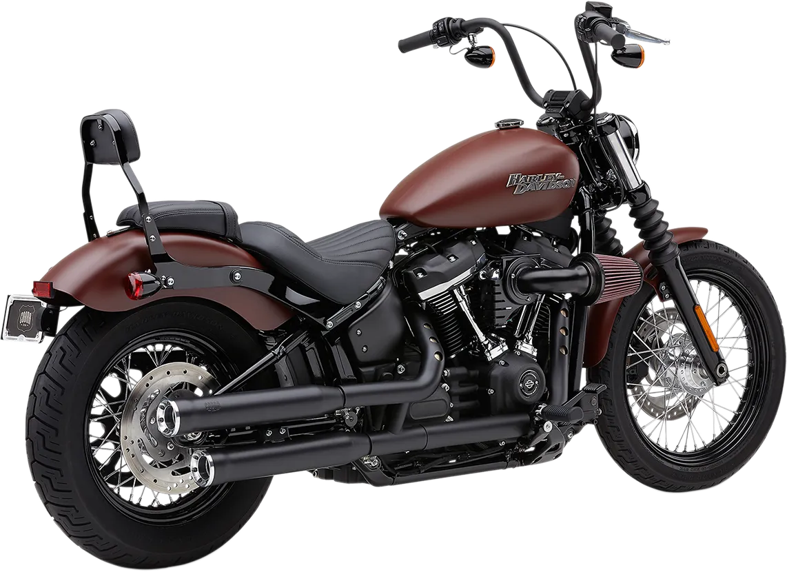 COBRA RPT Mufflers for Softail - Black 6057B