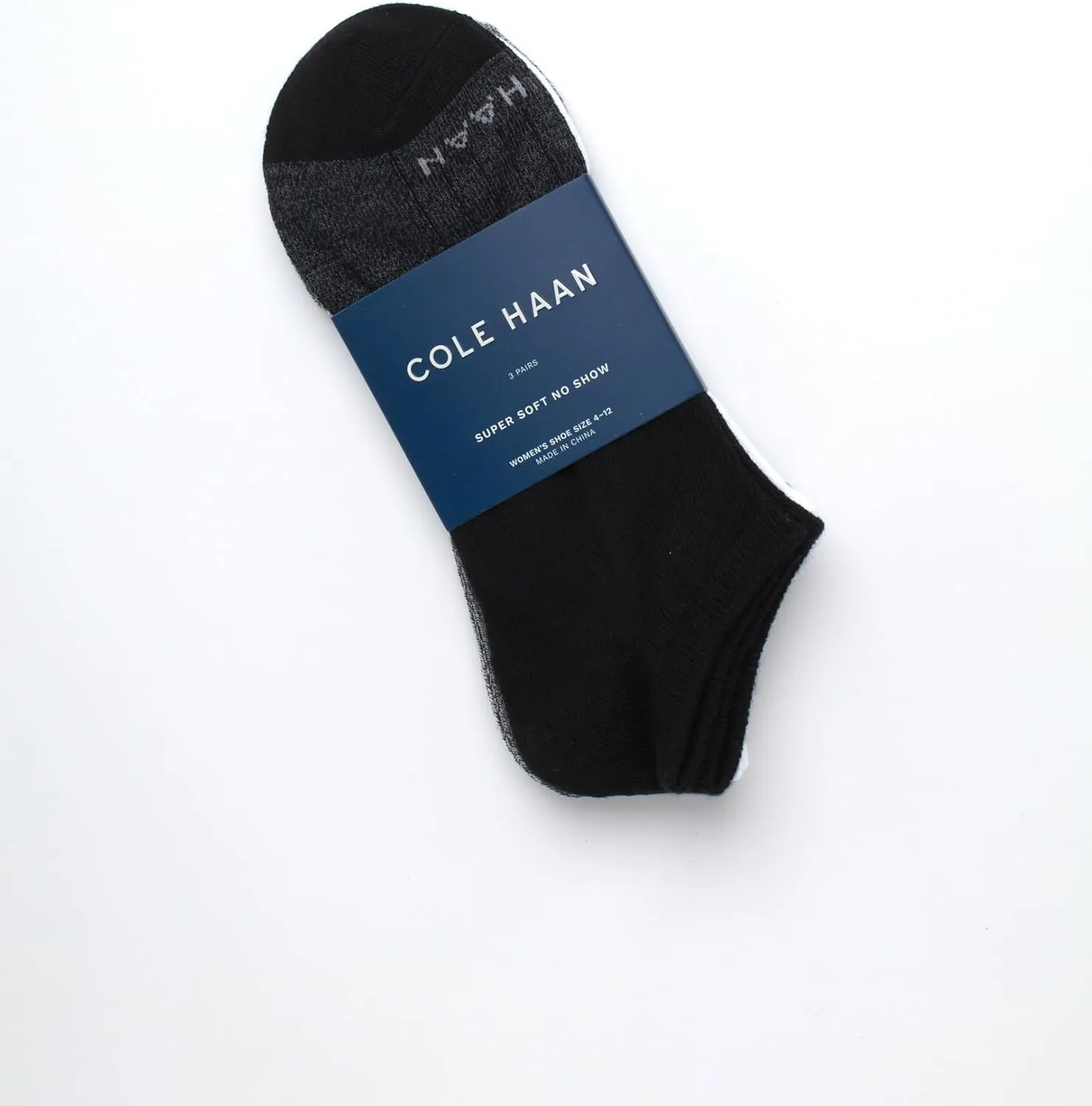Cole Haan Women's Performance Cushion No Show Athletic Socks (6 Pairs)