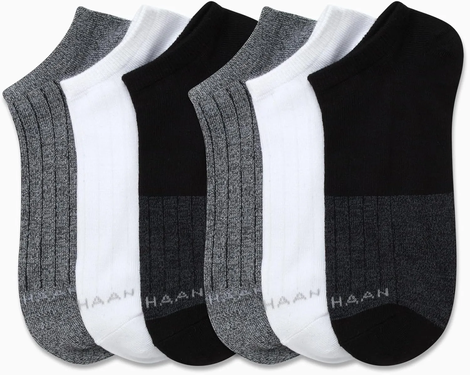 Cole Haan Women's Performance Cushion No Show Athletic Socks (6 Pairs)