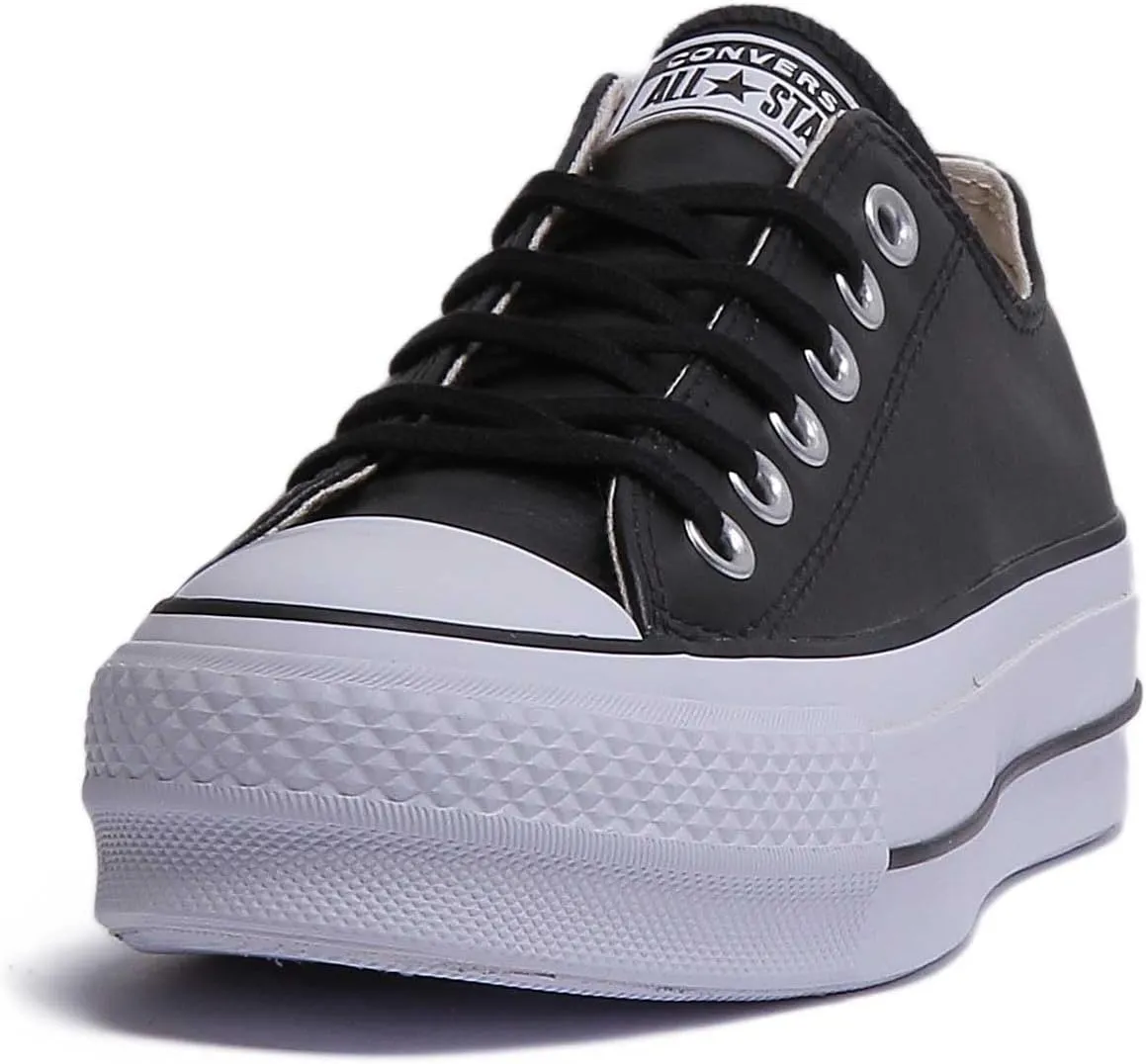 Converse Women's Chuck Taylor All Star Lift Platform Denim Fashion Sneakers