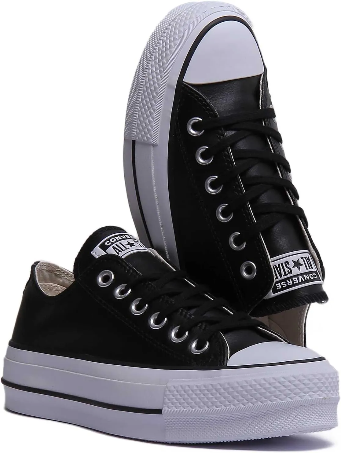 Converse Women's Chuck Taylor All Star Lift Platform Denim Fashion Sneakers