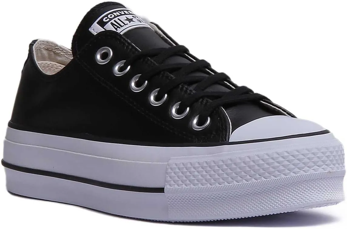 Converse Women's Chuck Taylor All Star Lift Platform Denim Fashion Sneakers