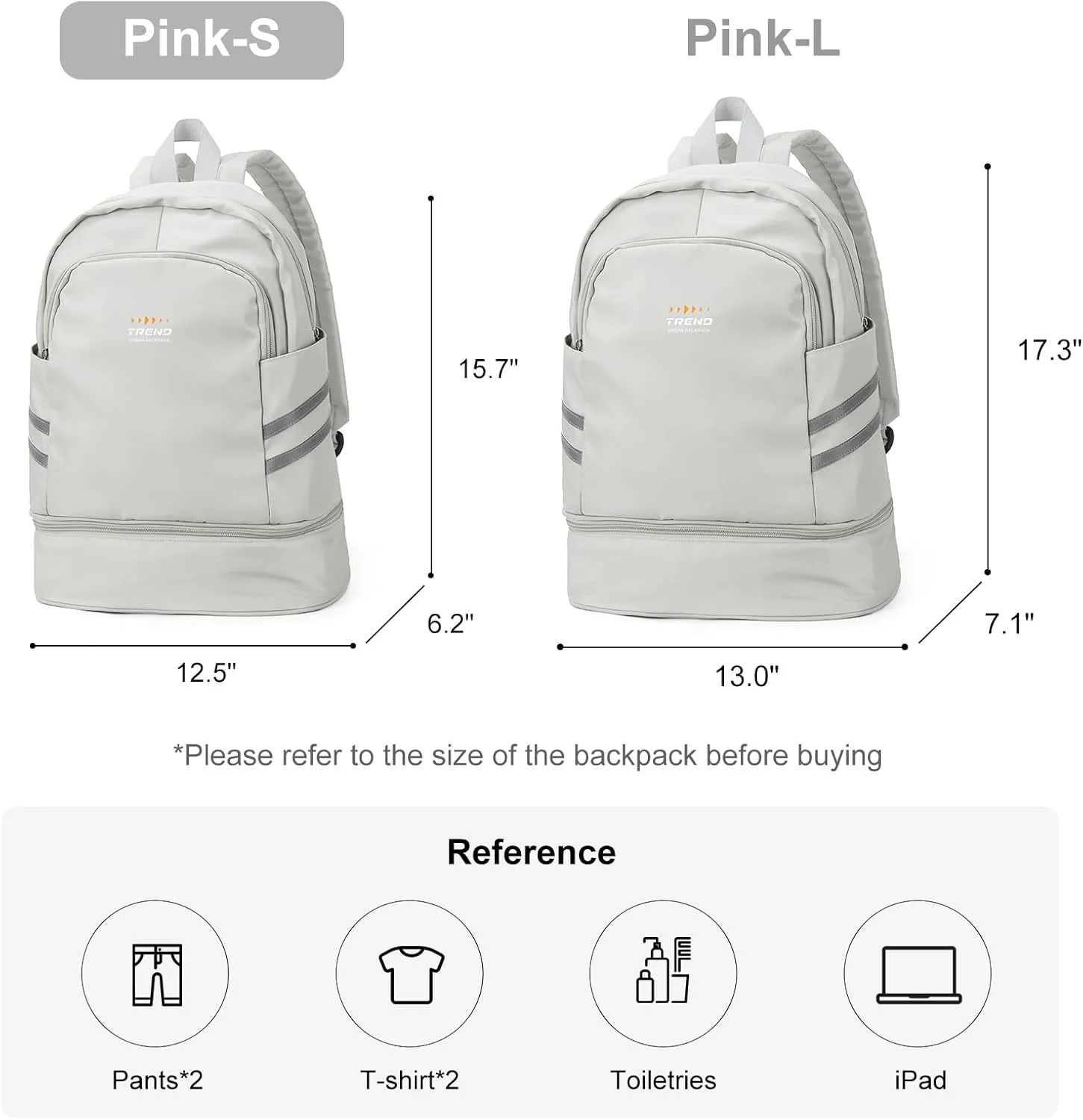 coofay Small Gym Backpack For Women Waterproof Backpack With Shoe Compartment Lightweight Travel Backpack Workout Sports Backpack Small Gym Bag