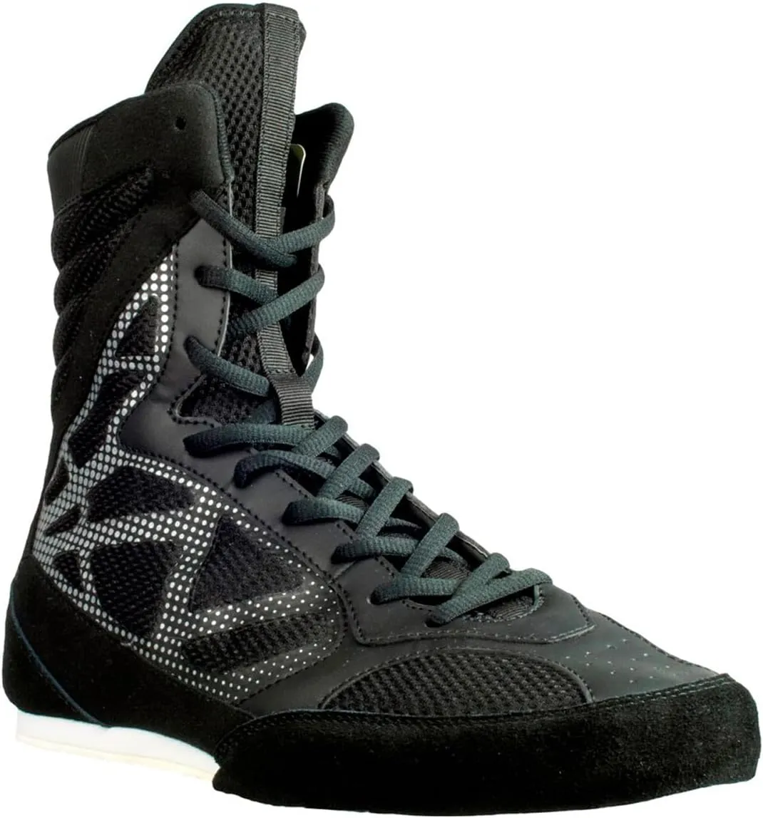 CORE Boxing Shoes - Lightweight Boxing Shoes for Men & Women - Boxing Training Shoes with High Support – High Traction Boxing Boots - Breathable Lace Up Boxer Shoes – Mens Kickboxing Shoes