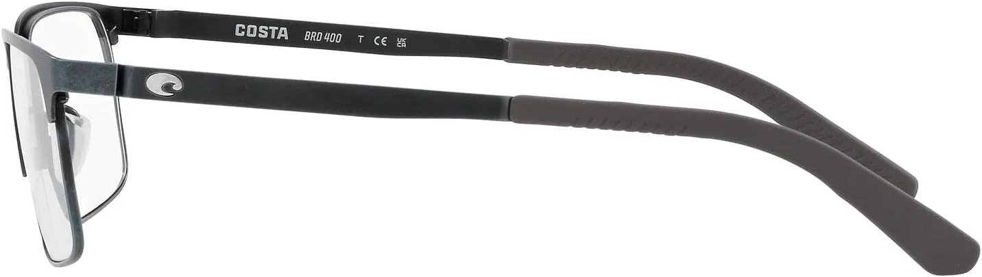 Costa Del Mar Men's Bimini Road 400 Rectangular Prescription Eyewear Frames