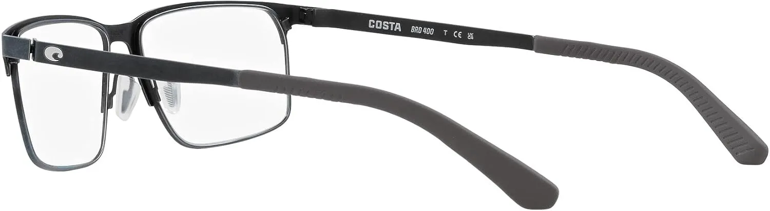 Costa Del Mar Men's Bimini Road 400 Rectangular Prescription Eyewear Frames