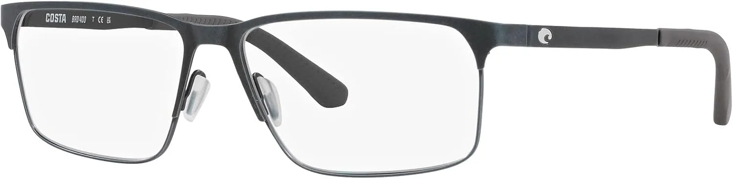 Costa Del Mar Men's Bimini Road 400 Rectangular Prescription Eyewear Frames