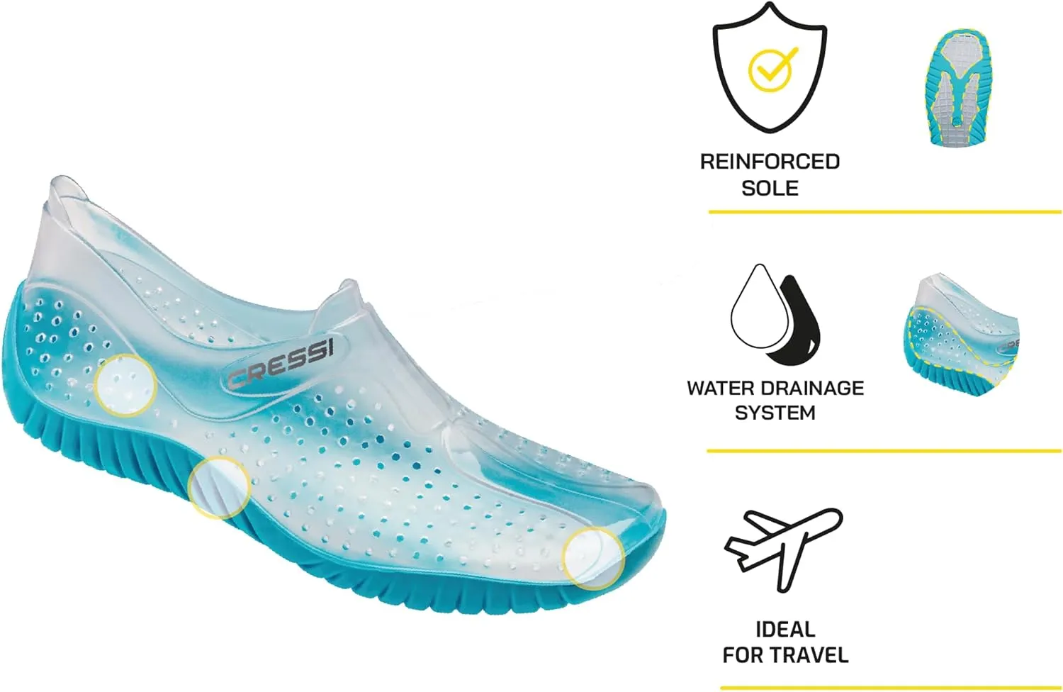 Cressi Unisex's Modern Swimming Beach Shoes