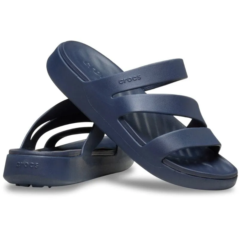 Crocs Womens Blue Sandals 209587-410