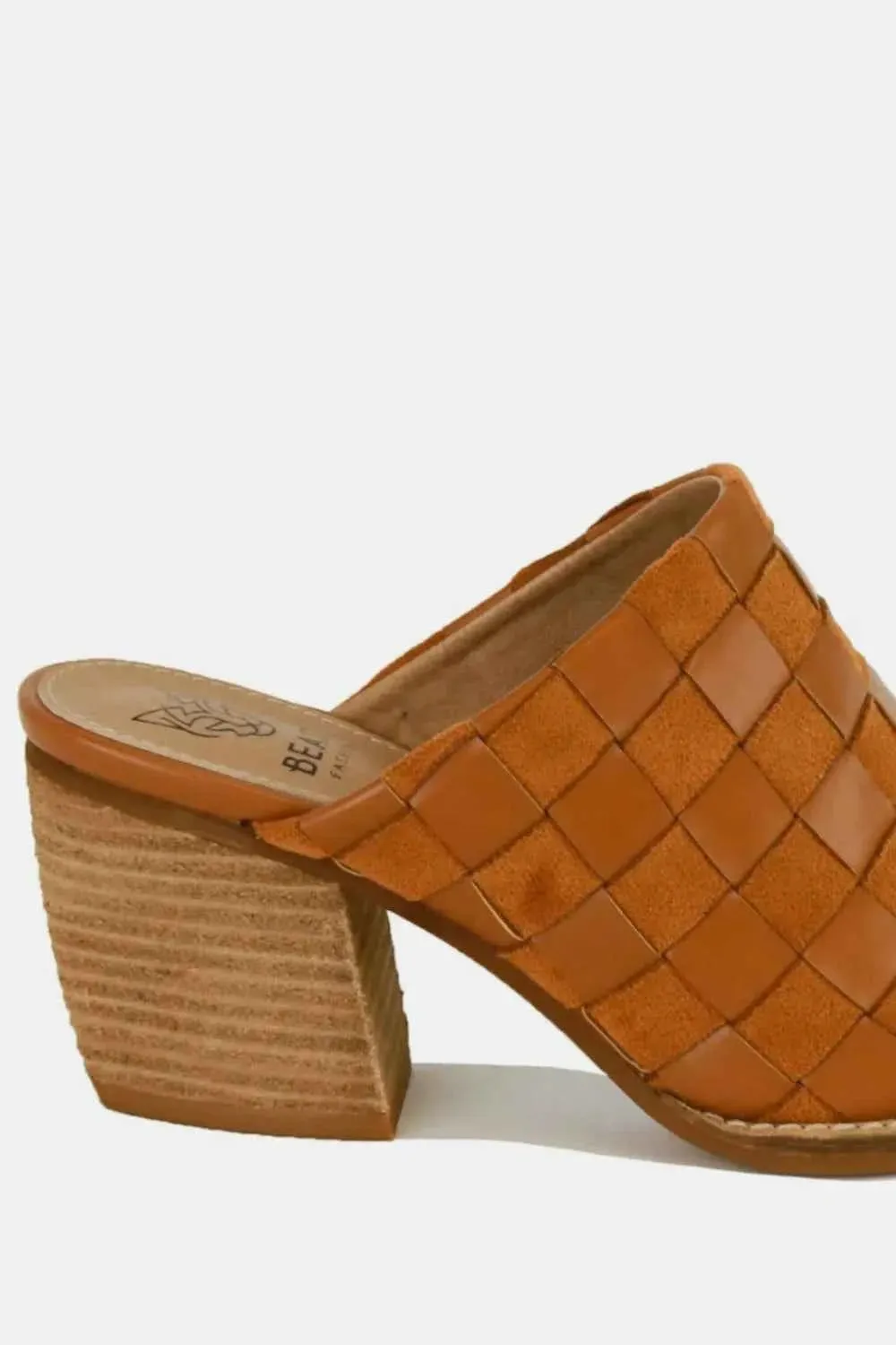 Customer-endorsed Trendy Mule Checkerboard Best-sellers Footwear Shoes Block Heel - Woven