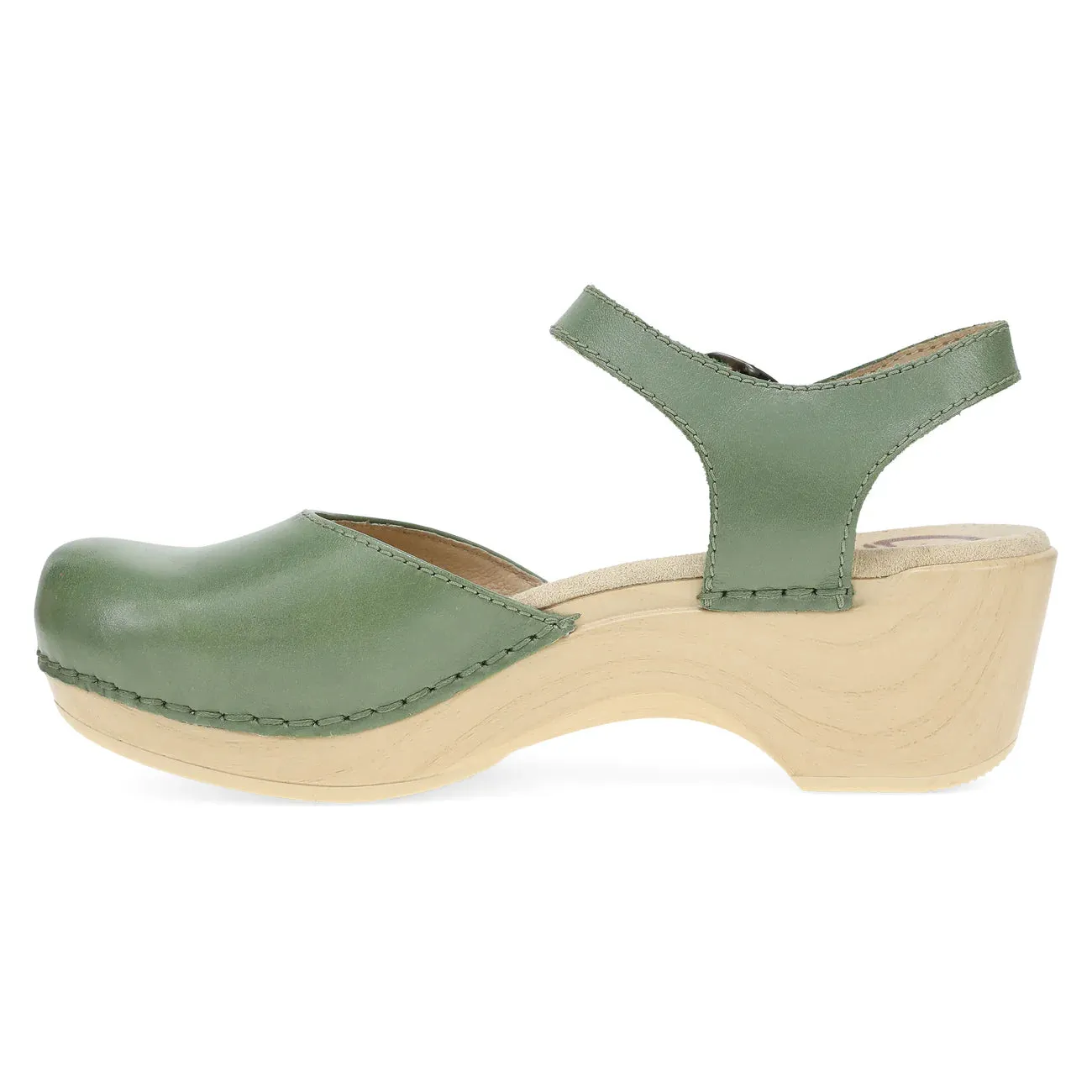 DANSKO SAM CLOG IN SAGE GREEN