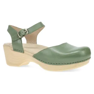DANSKO SAM CLOG IN SAGE GREEN