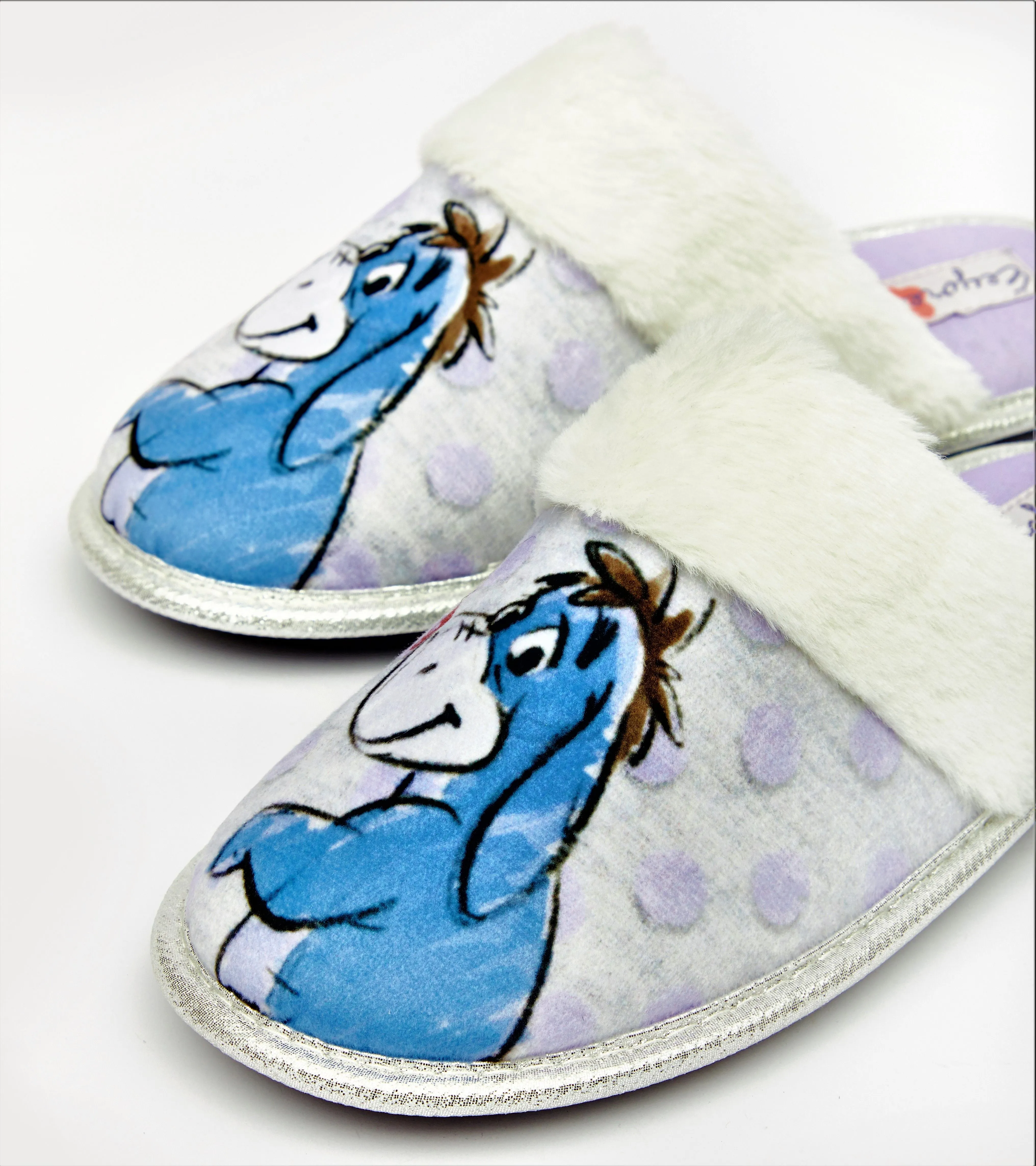 Disney Eeyore Winnie the Pooh Ladies Mule Slippers