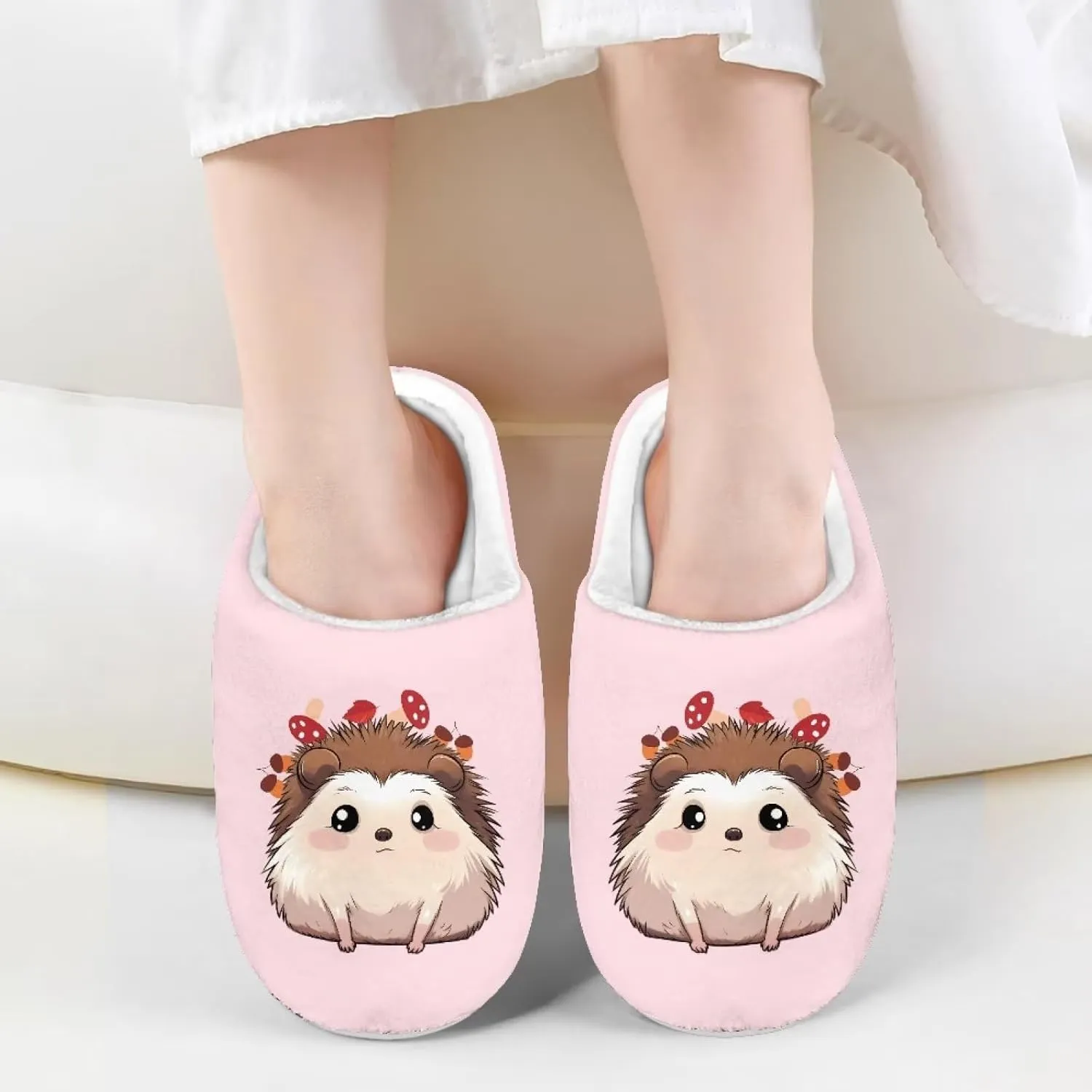 DISNIMO Kids Slippers Household Anti-Slip Indoor Home Bedroom Slippers for Girls and Boys 9-14.5