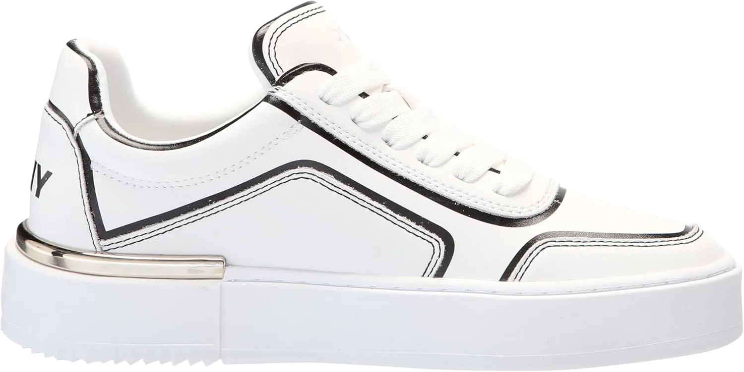 DKNY Women's Baylor Everyday Platform Lace Up Sneaker