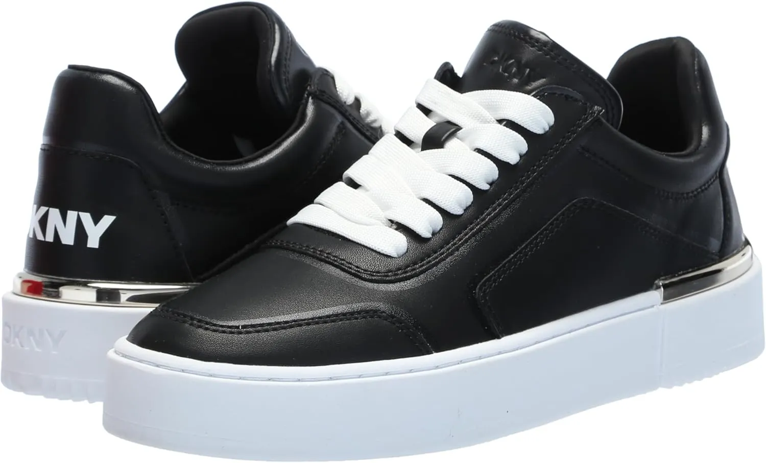 DKNY Women's Baylor Everyday Platform Lace Up Sneaker