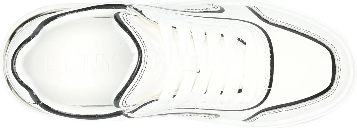 DKNY Women's Baylor Everyday Platform Lace Up Sneaker