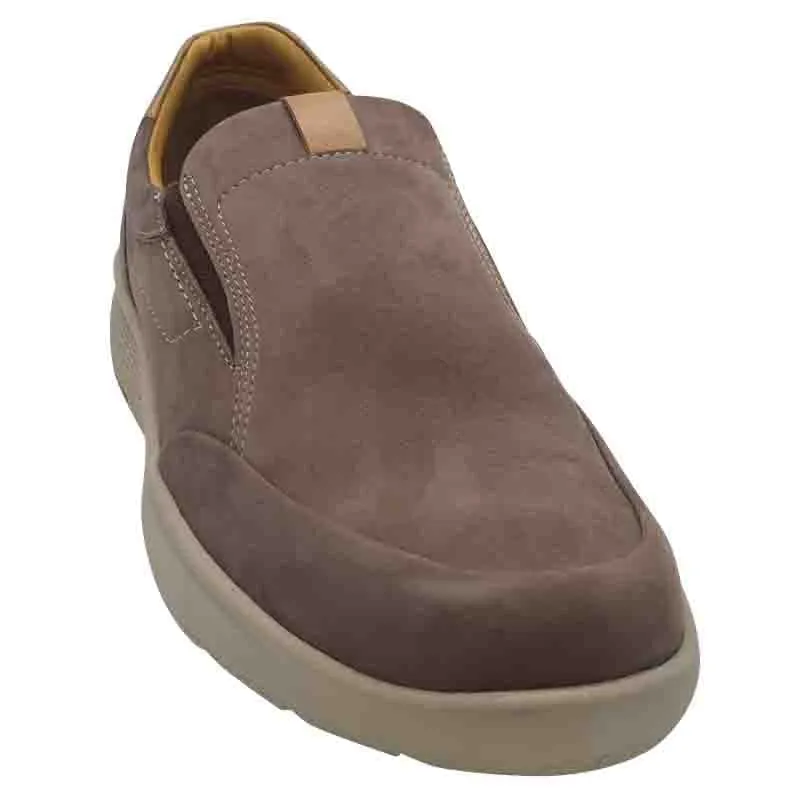 Dubarry Mens Taupe Leather Light Slip On - Bang