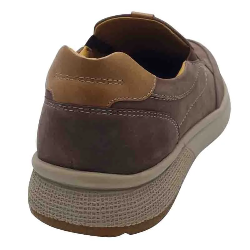 Dubarry Mens Taupe Leather Light Slip On - Bang